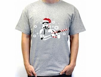 Wars Candy Stormtrooper Grey T-Shirt Large ZT