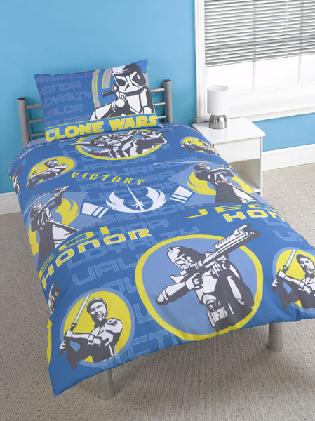 Clone Wars Honor Duvet Cover and