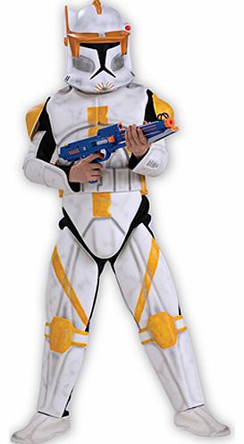 Star Wars Clone Wars Star Wars Clone Trooper Cody Costume (Age 3-4)