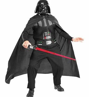Fancy Dress Darth Vader Costume - Chest Size