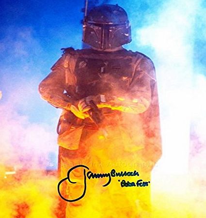 Star Wars JEREMY BULLOCH as Boba Fett - Star Wars GENUINE AUTOGRAPH