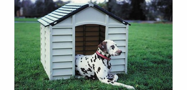 Starplast Plastic Durable Outdoor Dog Kennel Water Resistant Winter House Animal Shelter