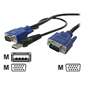 StarTech.com 15`` Thin USB 3-in-1 KVM Cable