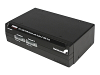 2 Port DVI + USB KVM Switch with Audio - KVM /