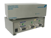 StarTech.com 2 Port High Resolution 400 MHz VGA Video and Au