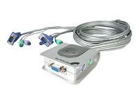 StarTech.com 2 Port Ultra Compact PC Switcher - KVM switch -