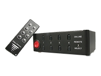 4 Port VGA Video Selector Switch - monitor switch - 4 ports