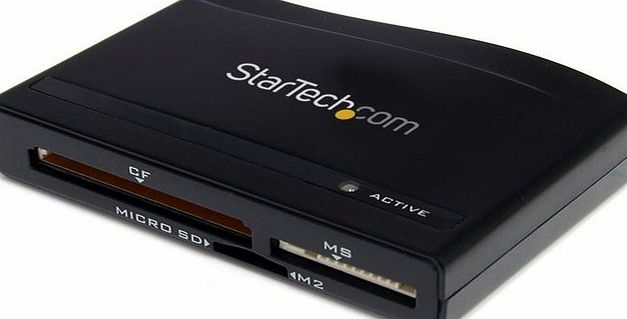 StarTech.com FCREADHCU3 - Black - USB 3.0 Multi Media Flash