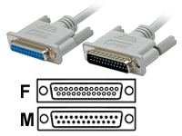 startech.com serial / parallel cable - 3 m