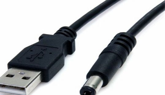 STARTECH.COM StarTech 3 ft USB to Type M Barrel 5V DC Power Cable