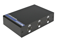 Converge A/V 4 Port HDMI Distribution Amplifier with HDCP - video/audio switch - 4 ports