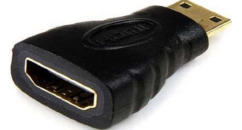 HDMI Female to Mini HDMI Male Adapter for camera to a High Definition TV/Monitor