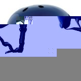 Skate/BMX Helmet Blue Metallic-Large (57cm-58cm)