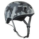 Skate/BMX Helmet Matt Grey Camo-Extra Large (59cm-60cm)