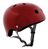 Skate/BMX Helmet Red Metallic-Large (57cm-58cm)