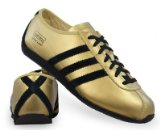 New Adidas Originals Marathon Vintage Mens Trainers - Gold - SIZE UK 8