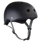 Skate Helmet - Matt Black - Size Medium (55 - 56cm)