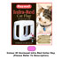 INFRA-RED CAT FLAP and COLLAR KEY (PINK