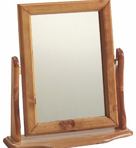 Steens Bedroom Pine Dressing Table Mirror