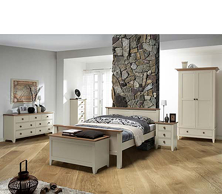 Devon Bedroom Set with Double Wardrobe