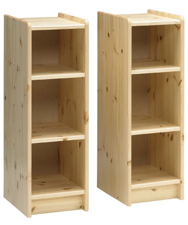 Natural Pine Bookcases