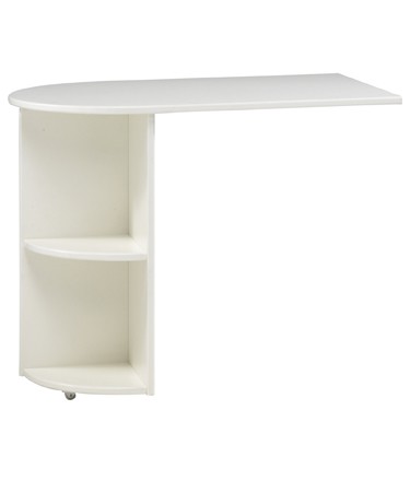 White Pull-Out Desk