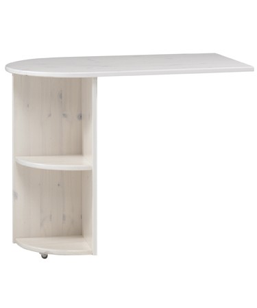 Steens Whitewash Pine Pull-Out Desk for Midsleeper