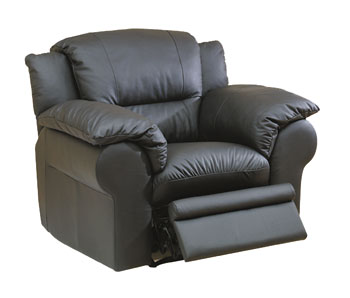 Harvard Leather Recliner - Fast Delivery