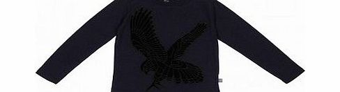 George eagle T-shirt Navy blue `4 years