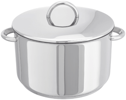 Stellar Professional 24cm Stockpot  6.40l