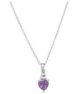 Sterling Silver Amethyst February Birthstone