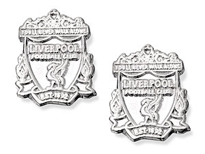 Silver Liverpool FC Silver Earrings -