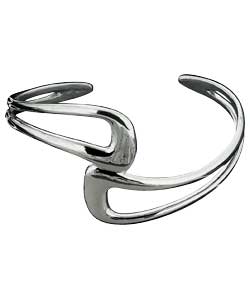 Sterling Silver Loop Bangle