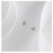 STERLING SILVER STARFISH STUD EARRINGS