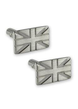 Silver Union Jack Cufflinks