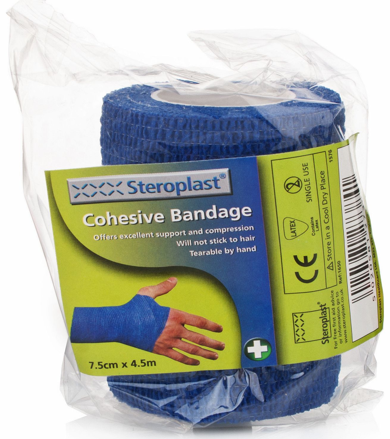 Cohesive Bandage Blue