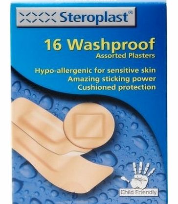 Washproof Plasters (24 Boxes Of 16
