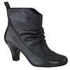Ruched Ankle Boots