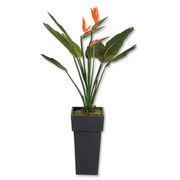 Artificial Plant in Tall Metal Pot H1200mm Bird of Paradise Ref 9900209