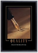 Motivational Picture in Black Ash Frame A2 Quality Ref FGA207