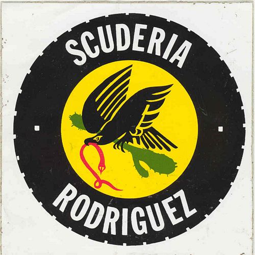 Scuderia Rodriguez Sticker (12cm x 12cm)