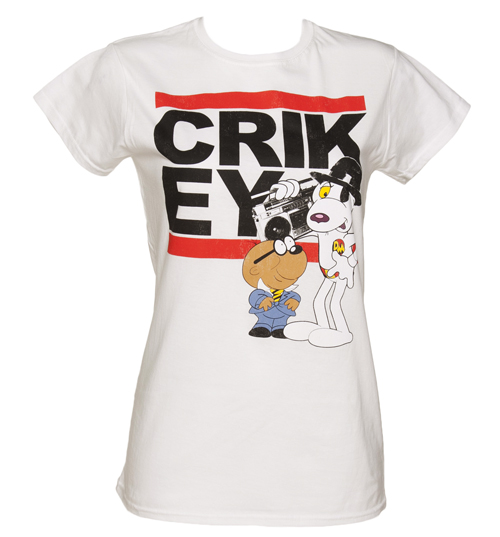Ladies Danger Mouse Crikey T-Shirt from Sticks