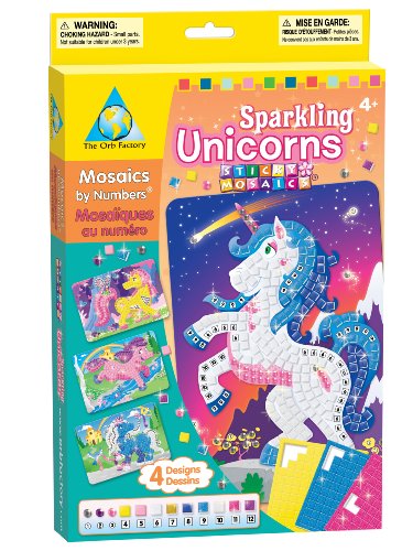 Sticky Mosaics Sparkling Unicorns