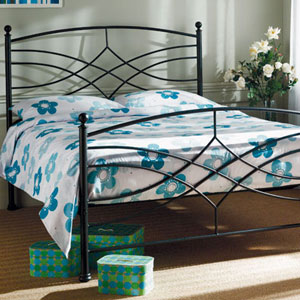 Stock Limelight Neptune 4FT 6`Double Metal Bed