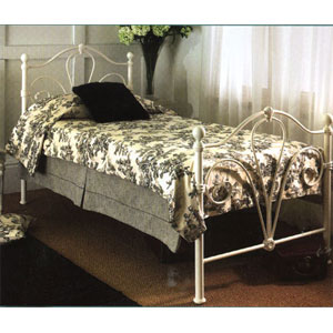 Stock Limelight Nimbus 4FT 6`Double Metal Bed