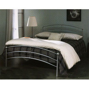 Stock Limelight Thebe 4FT 6`Double Metal Bed