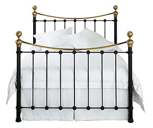 Star Collection- Tasmin Kingsize Metal Bedstead (Black)