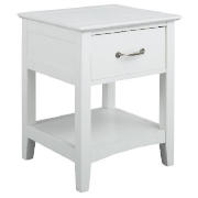 Stockholm Bedside Chest, White