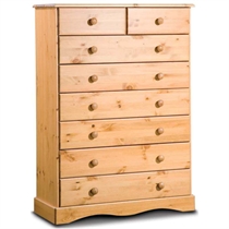 Stockholm Solid Pine 6 2 Drawer Chest