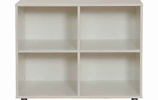 Stompa Uno Plus 4 Cube Shelving Unit, White